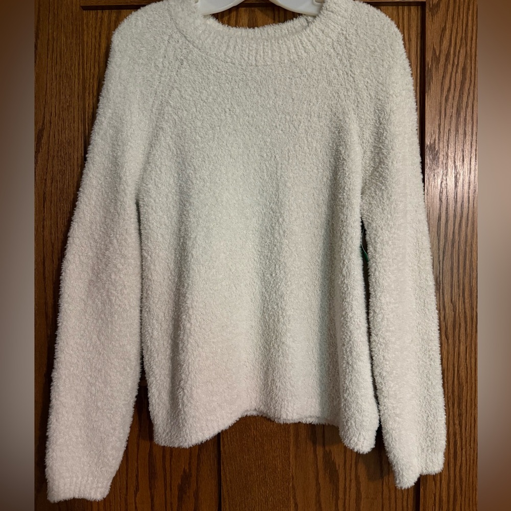 Stars Above Soft Cream Women's Sweater